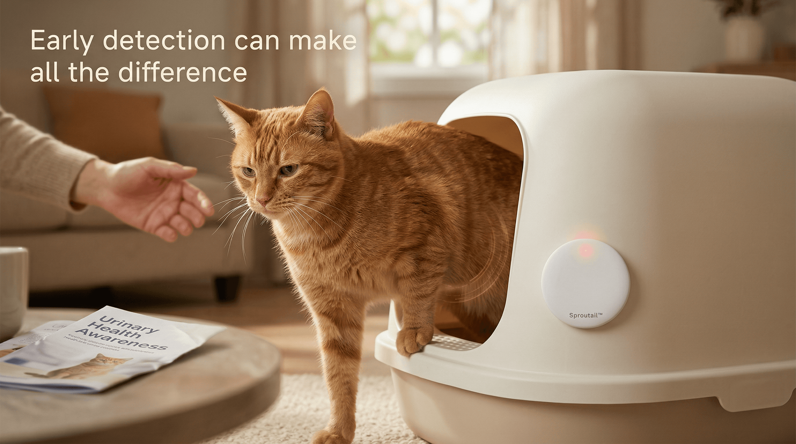 Sproutail 如何帮助早期发现猫咪泌尿问题