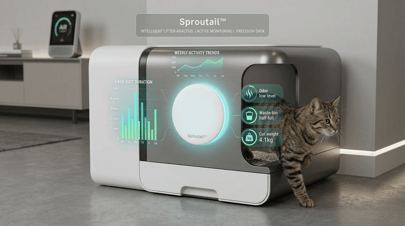 Sproutail 如何帮助早期发现猫咪泌尿问题